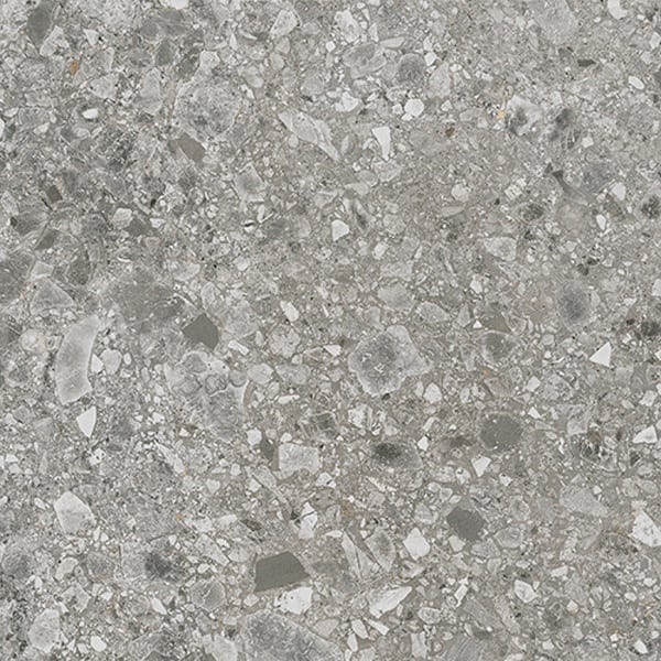 Cascade VT.311 | Grey Terrazzo Look Natural Porcelain Tile from Eco ...